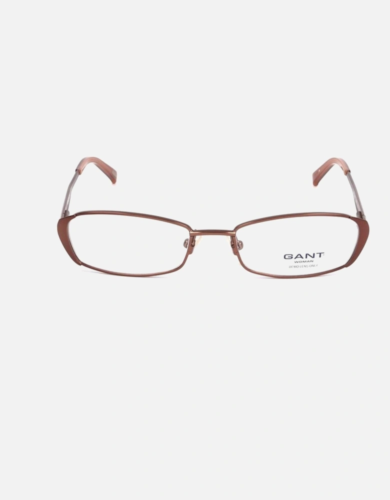 Metal Glasses with 50/17/135mm Measurements Unisex - Brown Frames