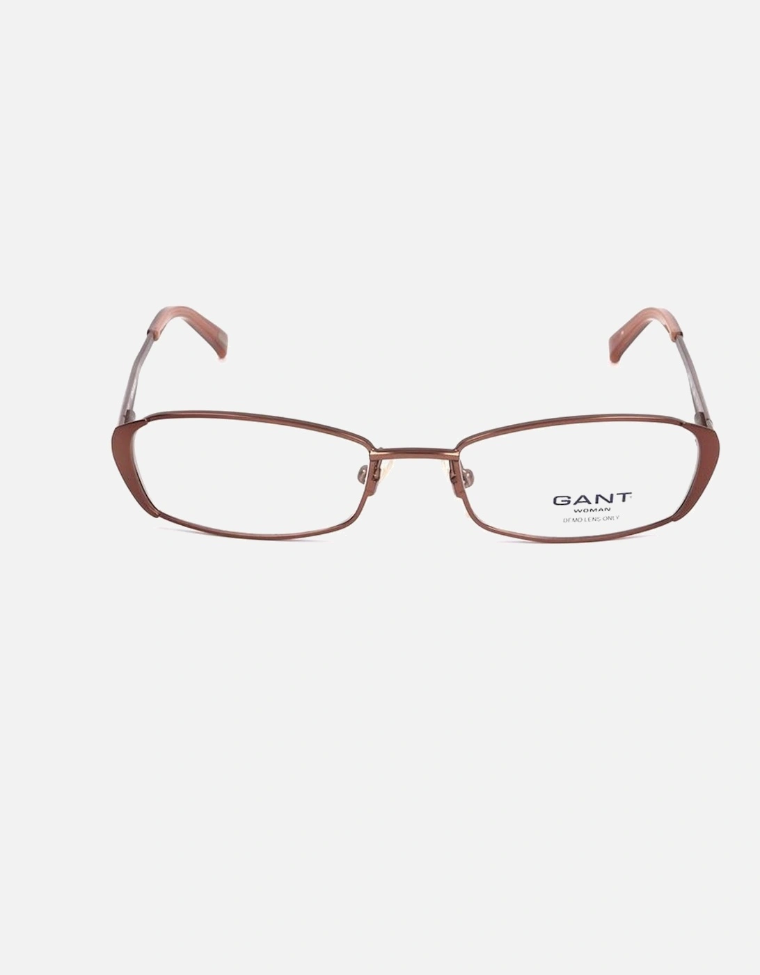 Metal Glasses with 50/17/135mm Measurements Unisex - Brown Frames, 4 of 3
