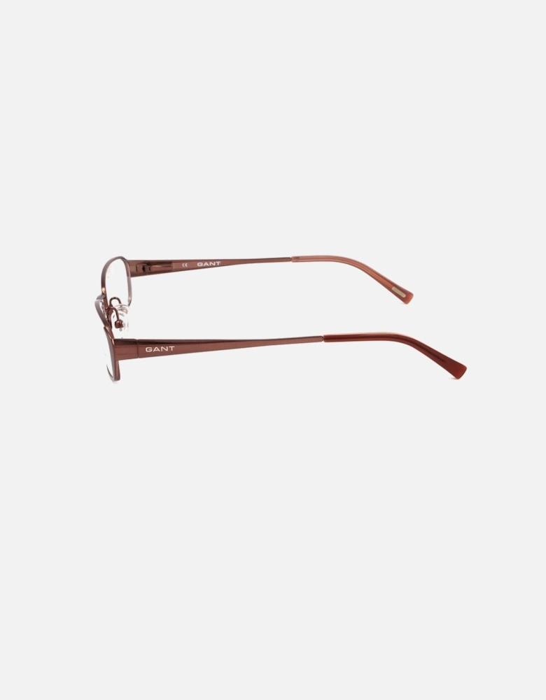 Metal Glasses with 50/17/135mm Measurements Unisex - Brown Frames