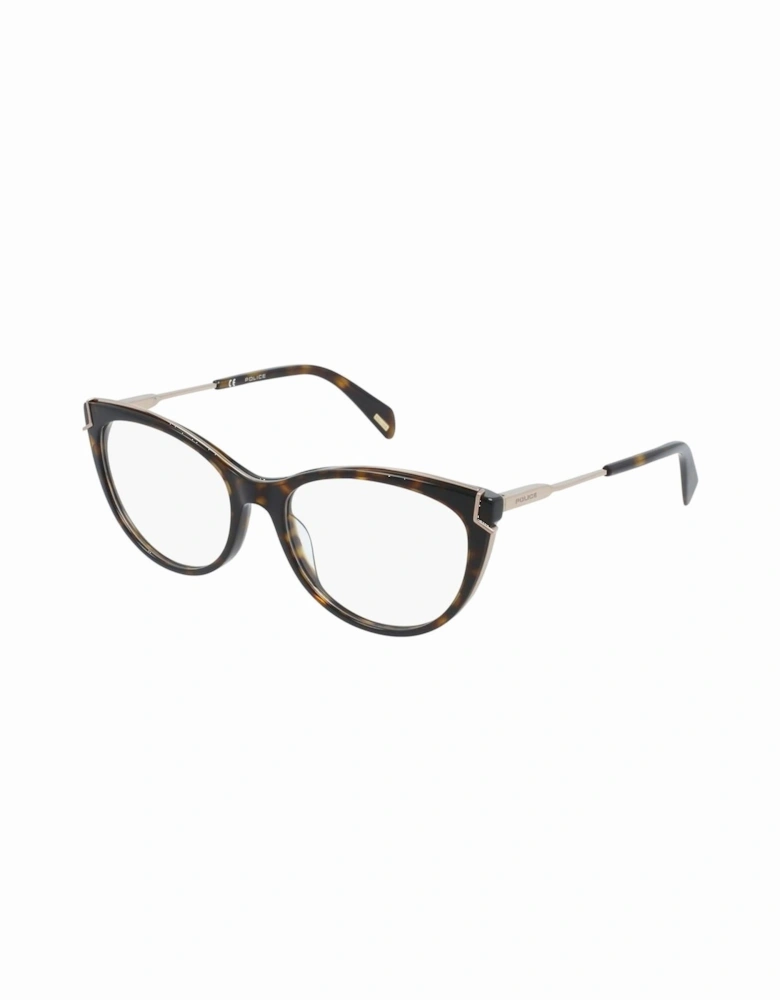 Combined Acetate-Metal Bracelet Watch Women - Brown Frames