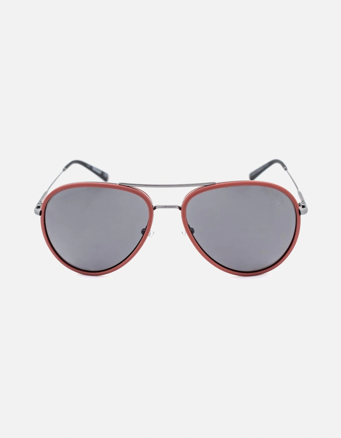 Polarized Plastic and Metal Sunglasses Unisex - Silver
