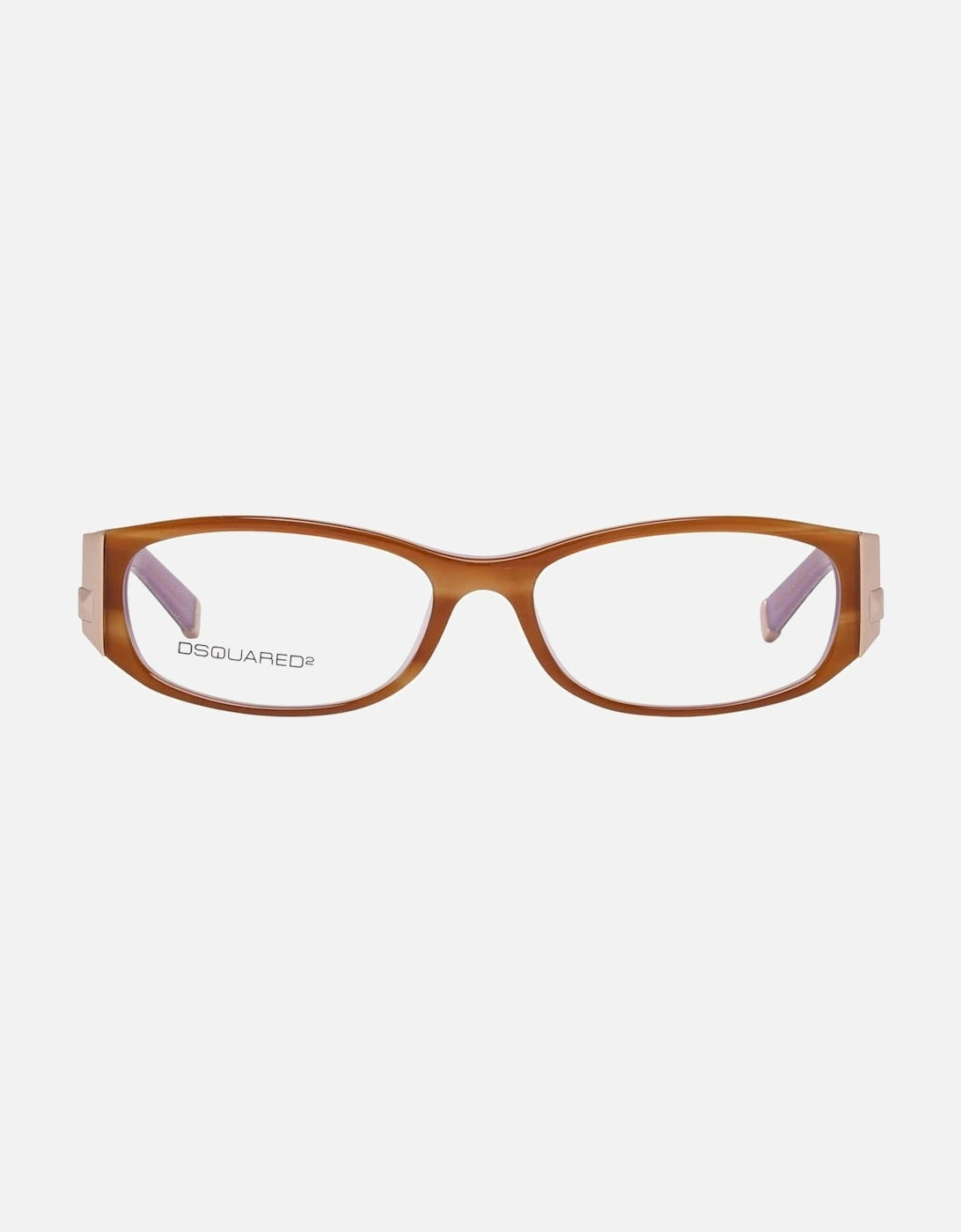 Plastic Bracelet Watch with Brown Dial Women Frames