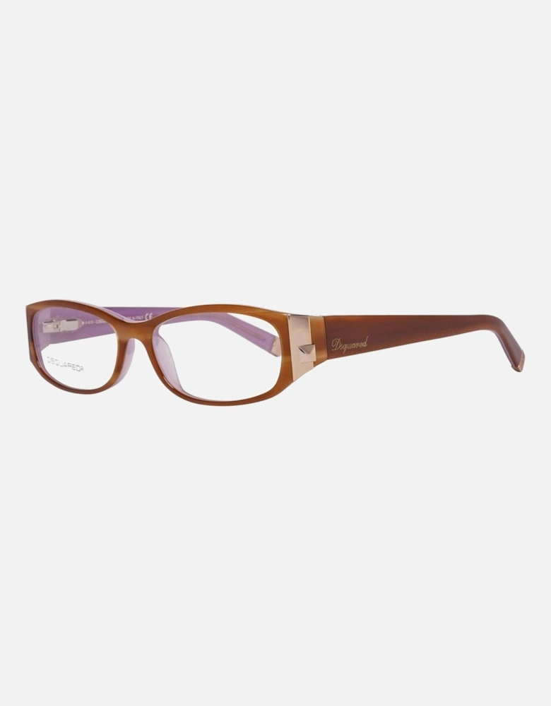 Plastic Bracelet Watch with Brown Dial Women Frames