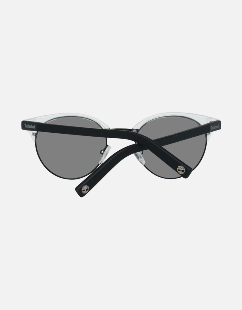 Polarized Metal Frame Sunglasses Women - Transparent
