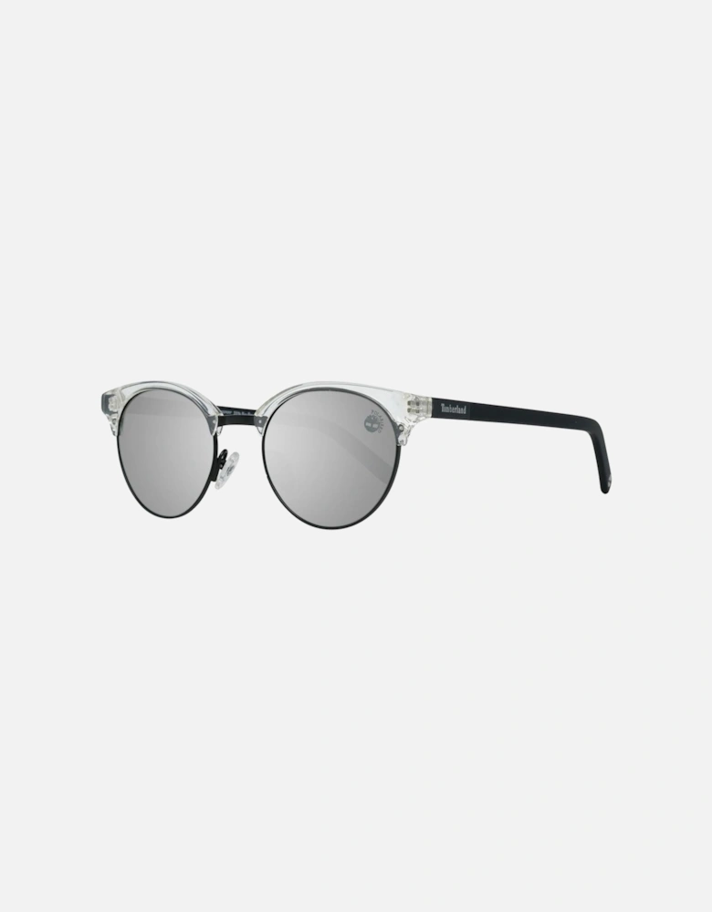 Polarized Metal Frame Sunglasses Women - Transparent
