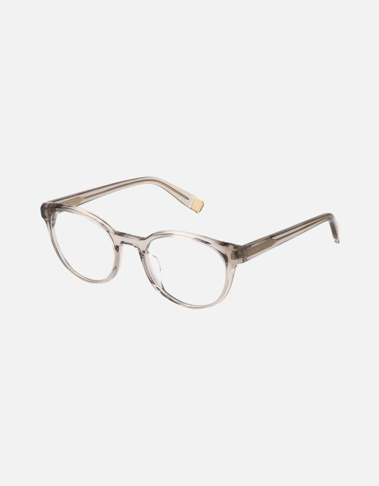 Plastic Frame Glasses Women - Beige