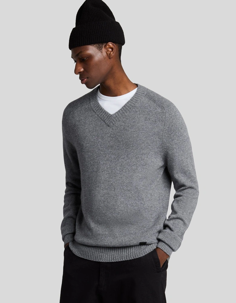 V Neck Knit Jumper