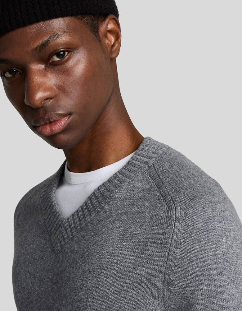 V Neck Knit Jumper