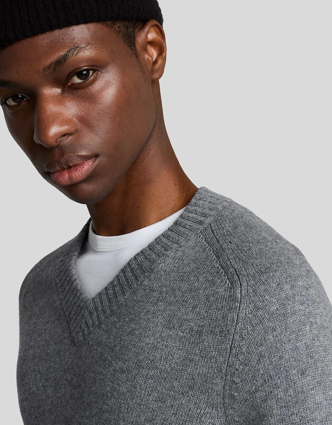 V Neck Knit Jumper