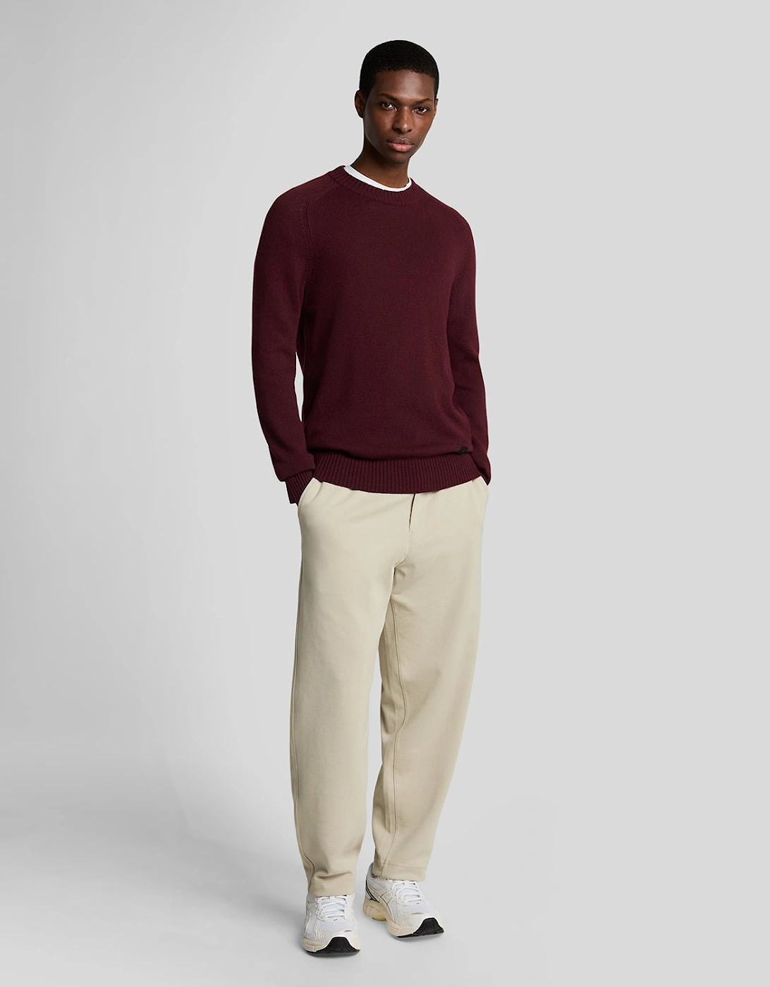 Crew Neck Knit Jumper