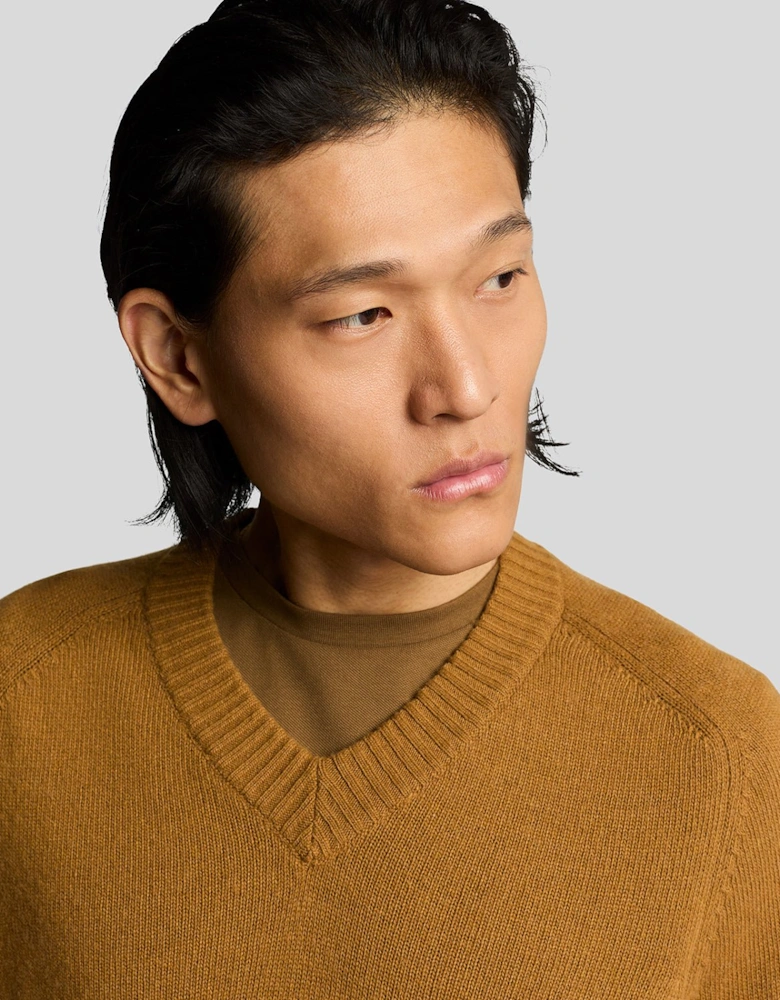 V Neck Knit Jumper