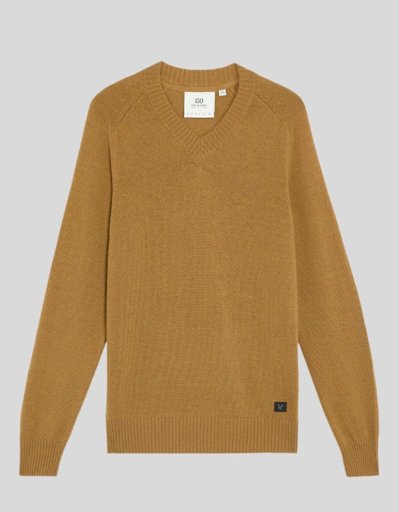 V Neck Knit Jumper