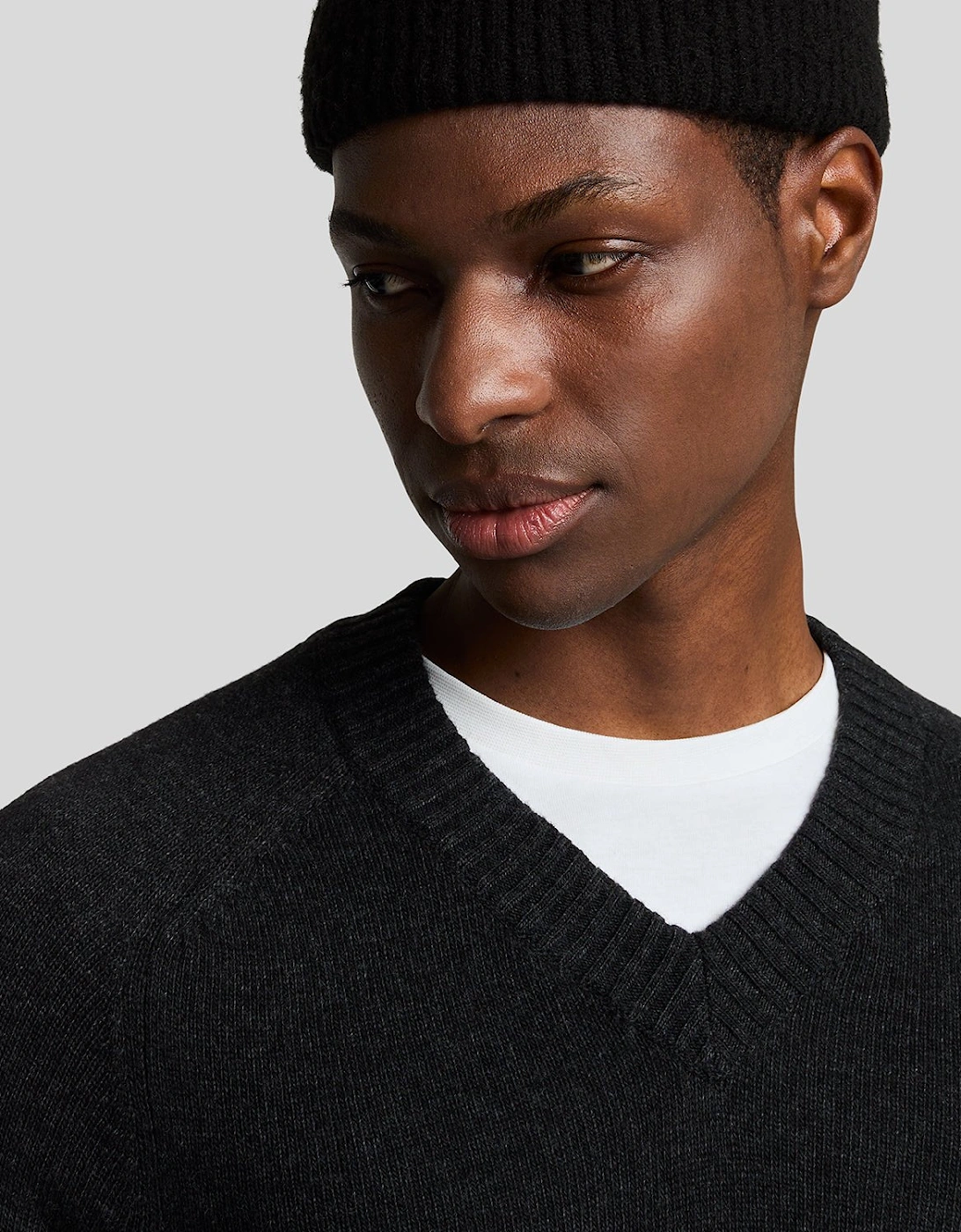 V Neck Knit Jumper