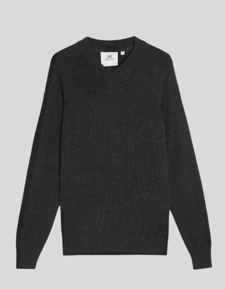 V Neck Knit Jumper