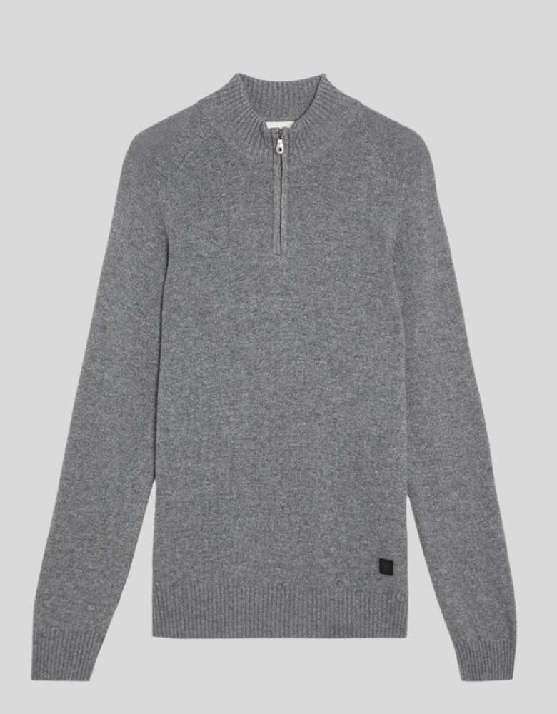 1/4 Zip Knit Jumper