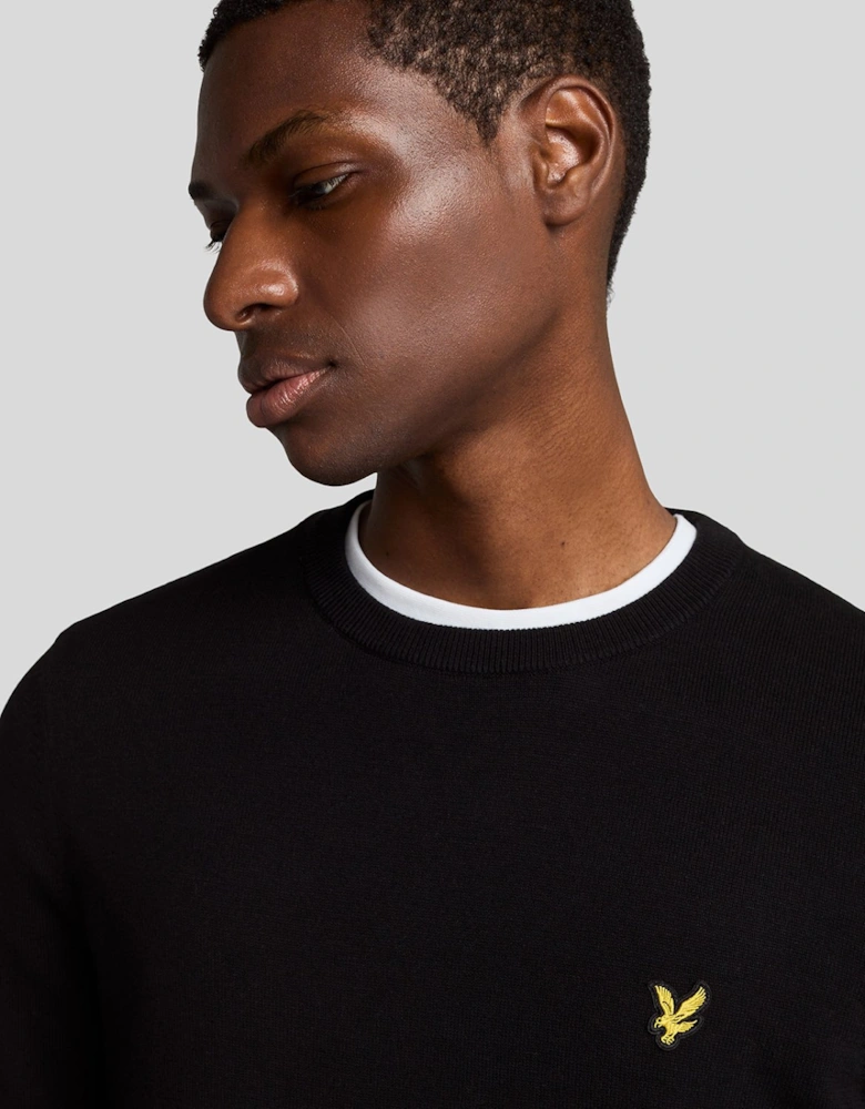 Cotton Crew Neck Jumper