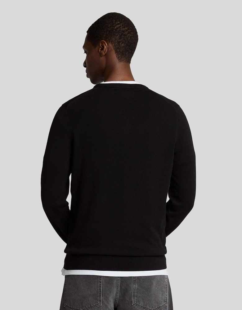 Cotton Crew Neck Jumper