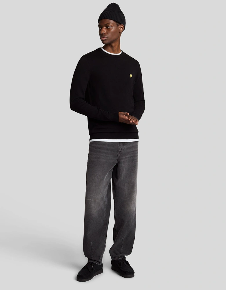 Cotton Crew Neck Jumper