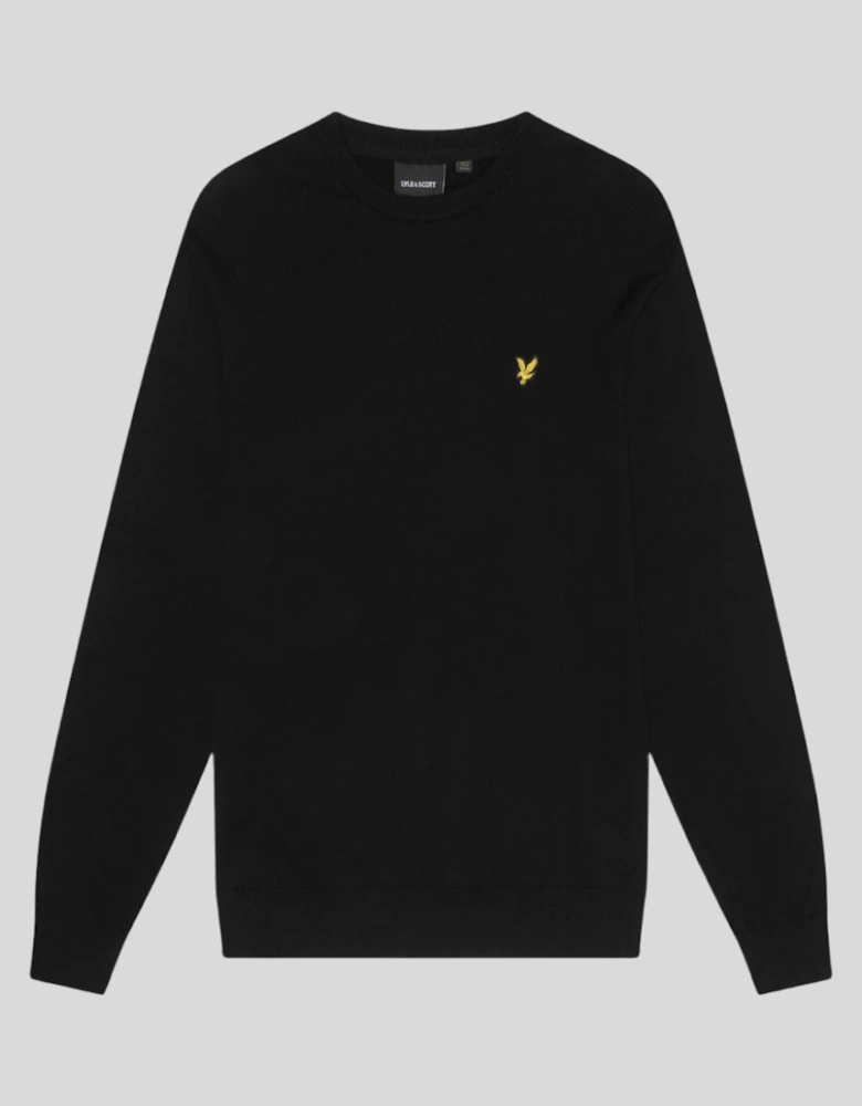 Cotton Crew Neck Jumper