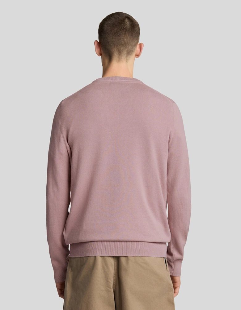 Cotton Crew Neck Jumper