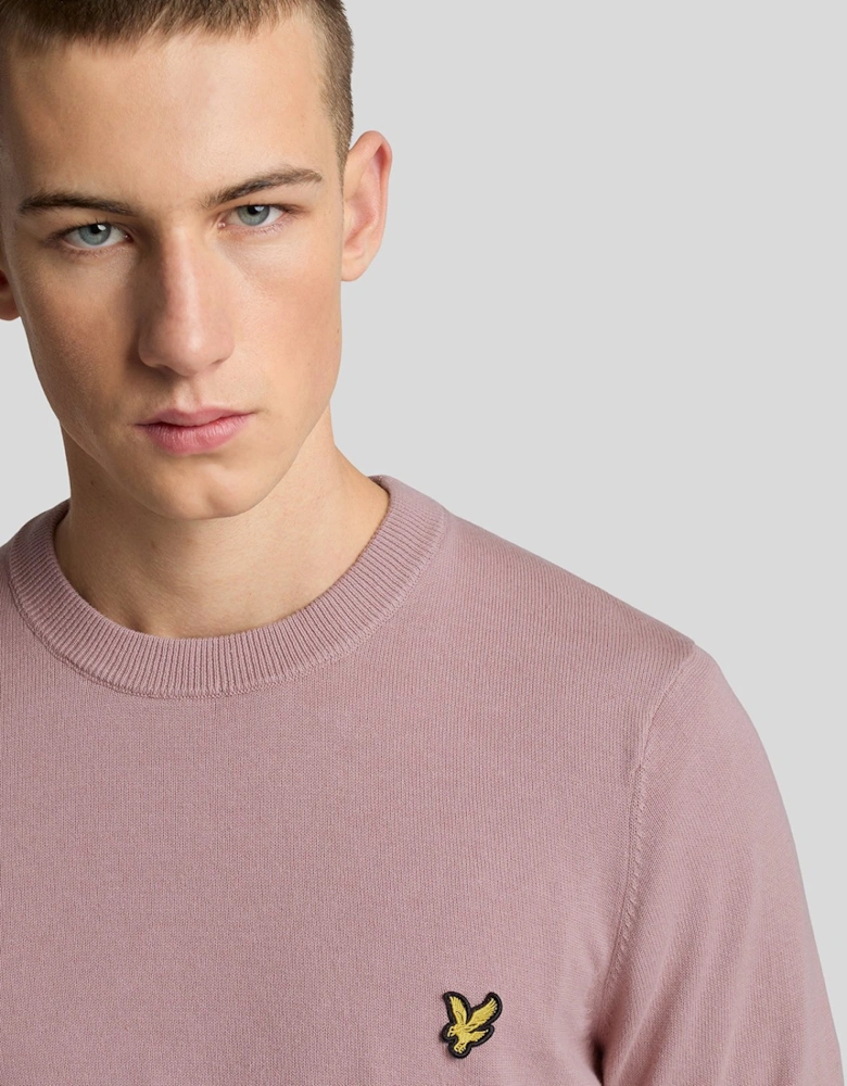 Cotton Crew Neck Jumper