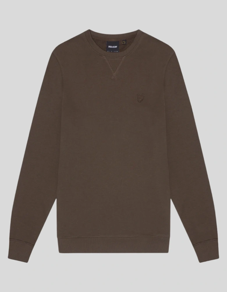 Tonal Eagle Crew Neck Sweatshirt