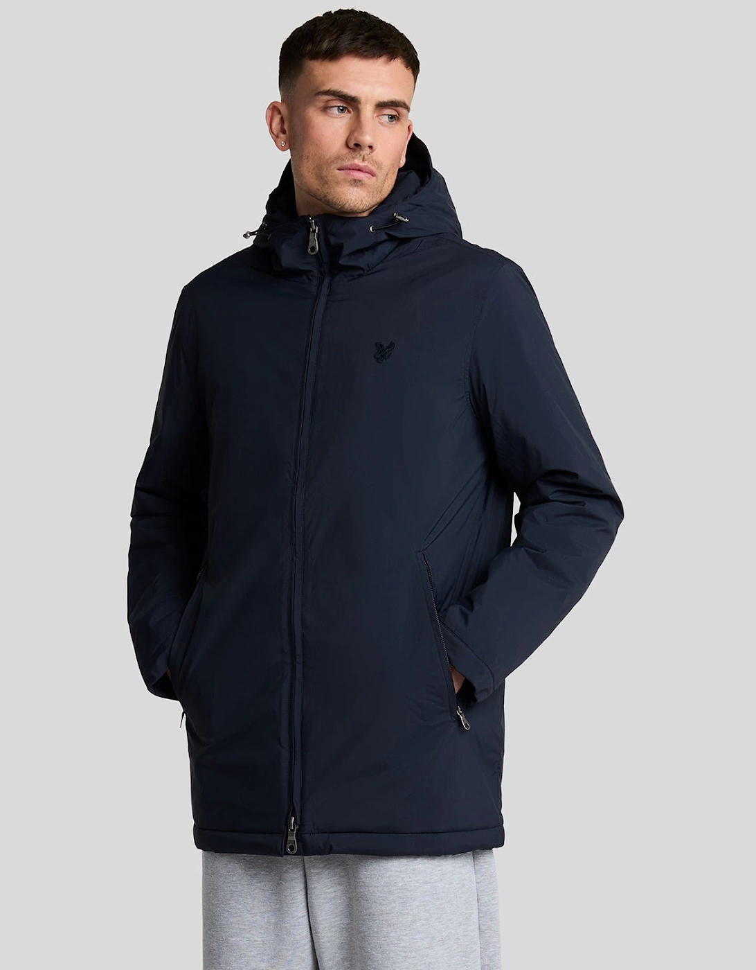 Tonal Eagle Padded Parka Shell Jacket, 6 of 5