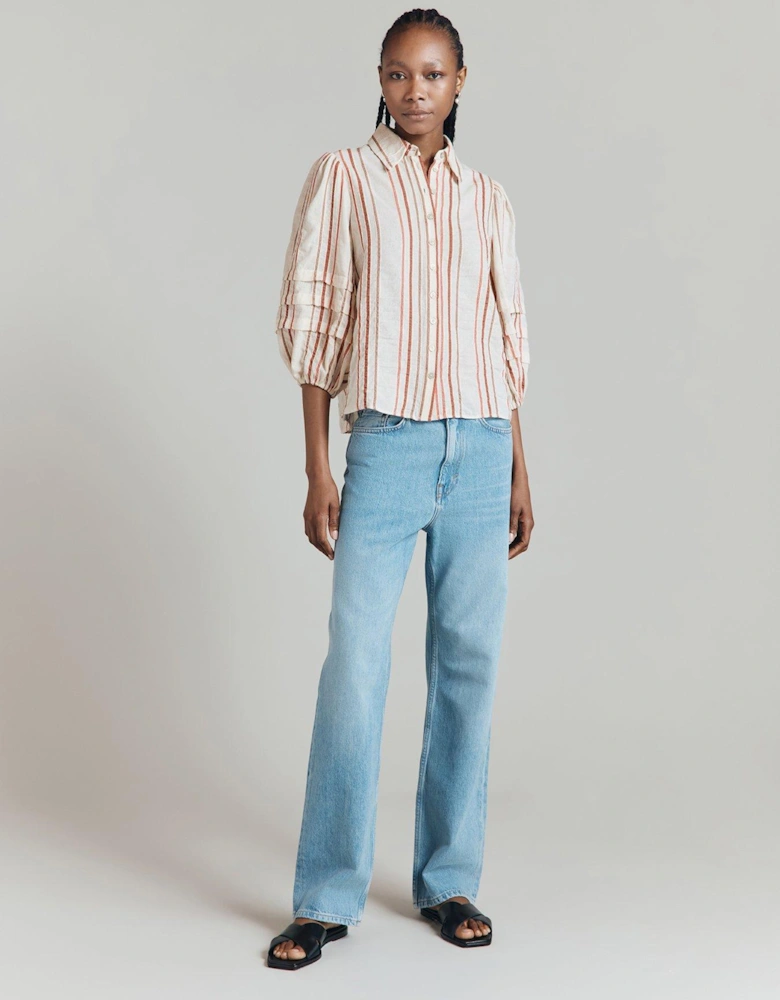 Madaline Blouse - Beige