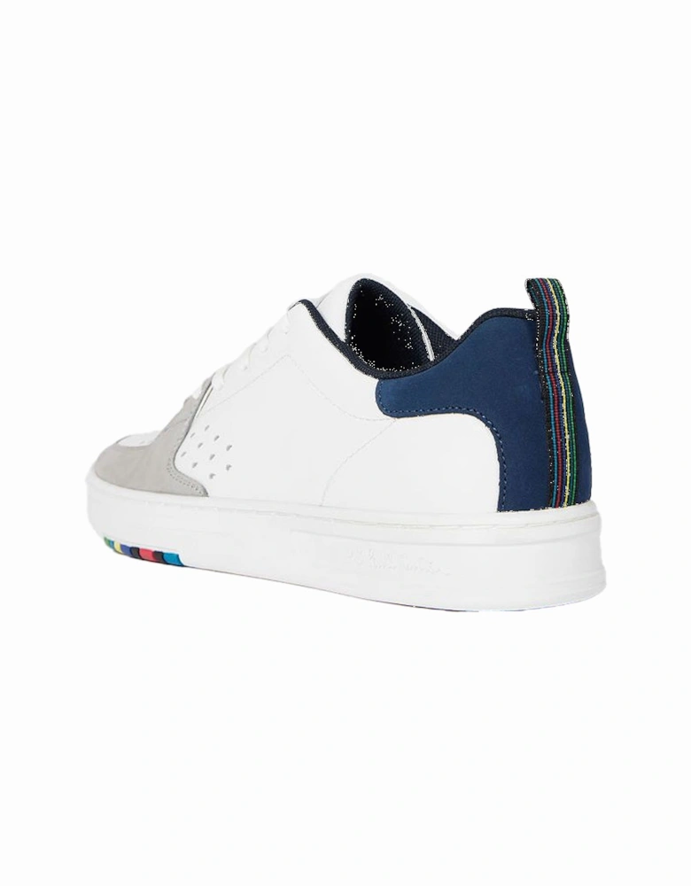 Cosmo Trainers, White/Navy