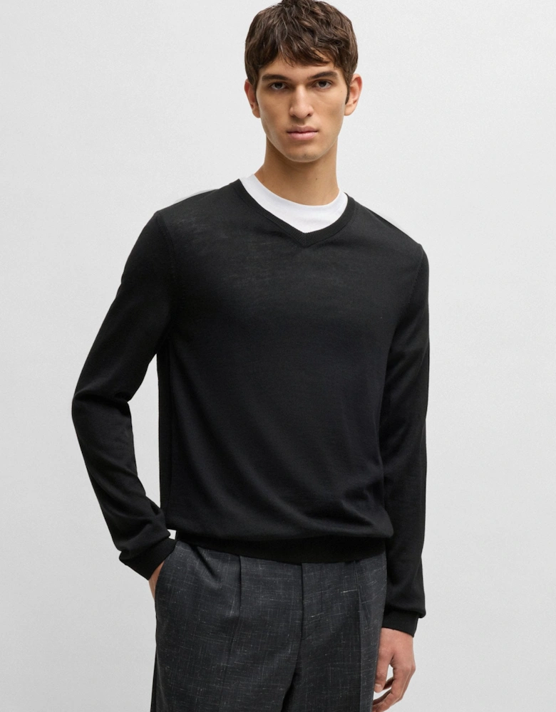 BOSS Black Melba-P Knitwear 001 Black