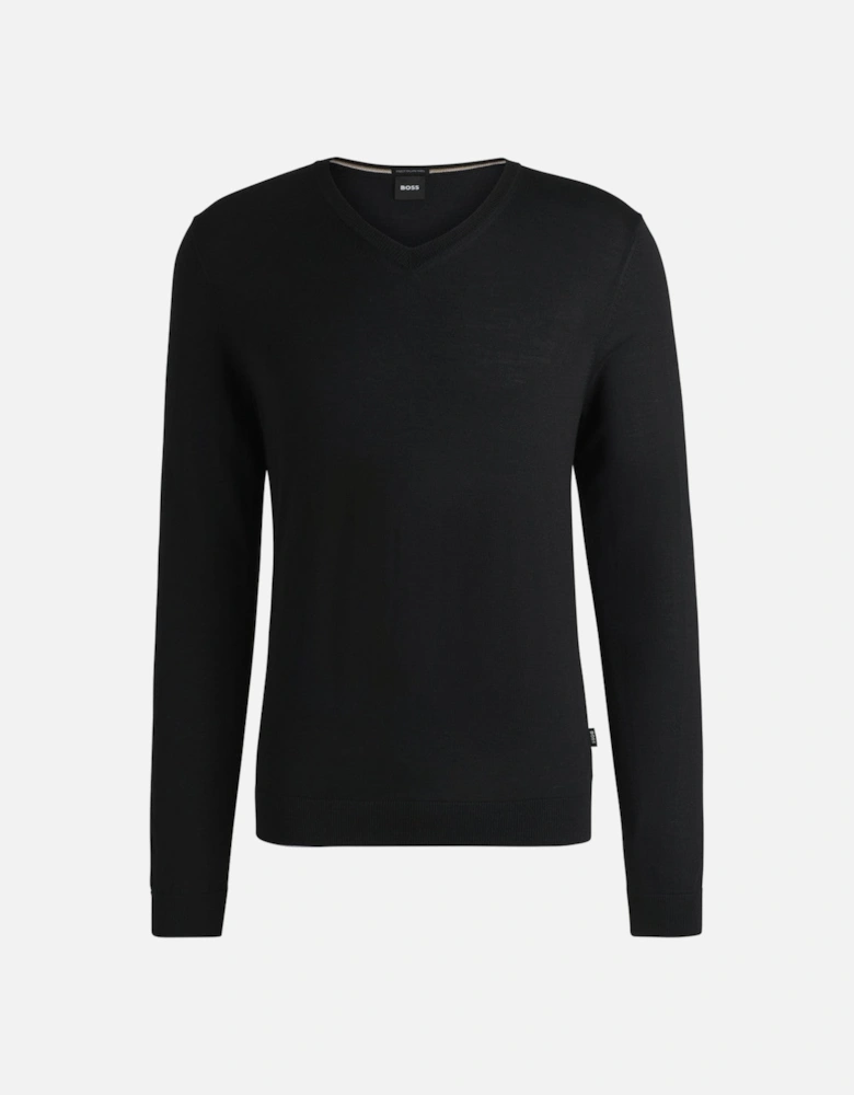 BOSS Black Melba-P Knitwear 001 Black