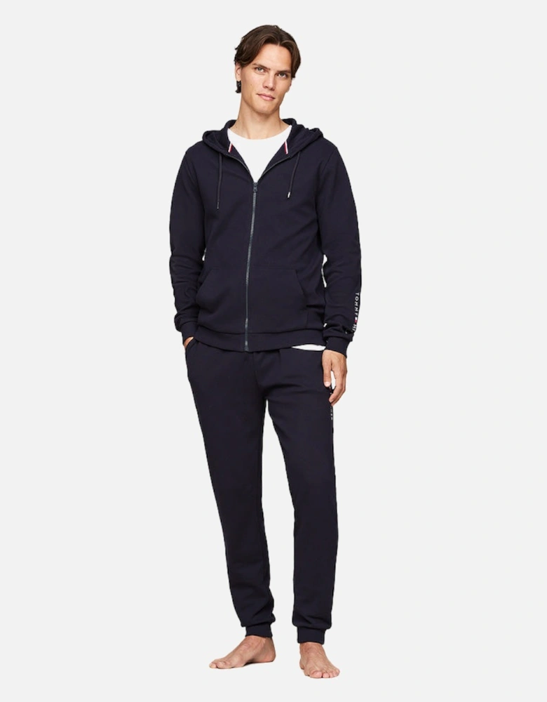 TH Original Logo Full-Zip Hoodie, Navy