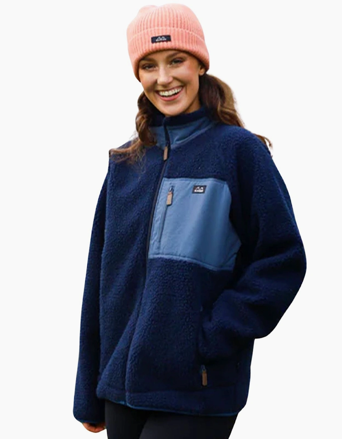 Bleubird Bleubird Polar Pullover Sherpa Fleece - Navy