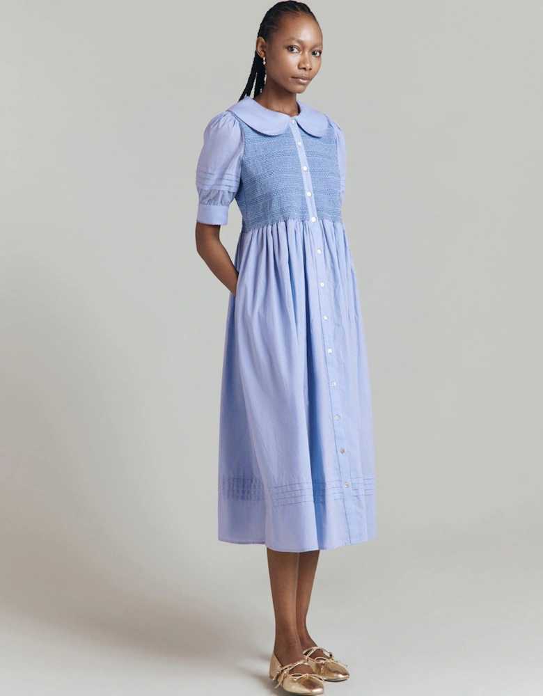 Madeleine Dress - Blue