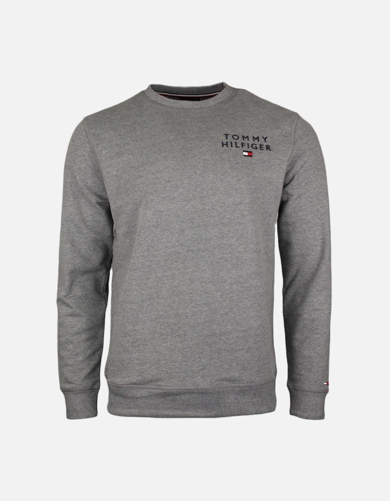 TH Original Logo Lounge Track Top, Grey Melange