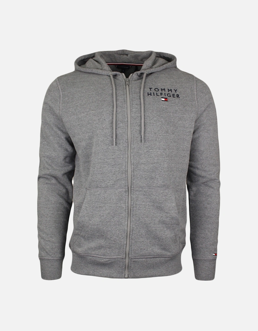 TH Original Logo Lounge Hoodie, Grey Heather, 2 of 1