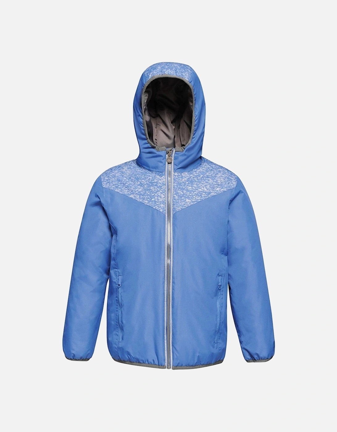 Childrens/Kids Reflector Hooded Jacket, 4 of 3