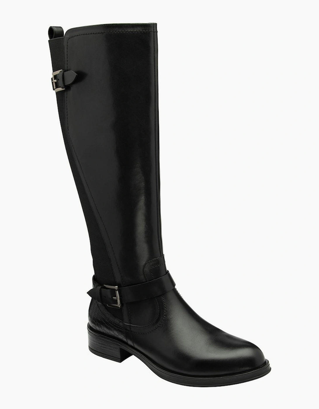 Ravel Women's Black Eildon Knee High Boots - : Size 3