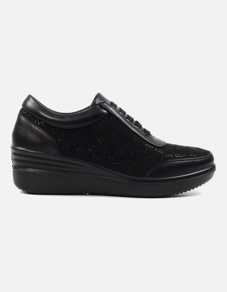 Muriel Womens Wedge Trainers