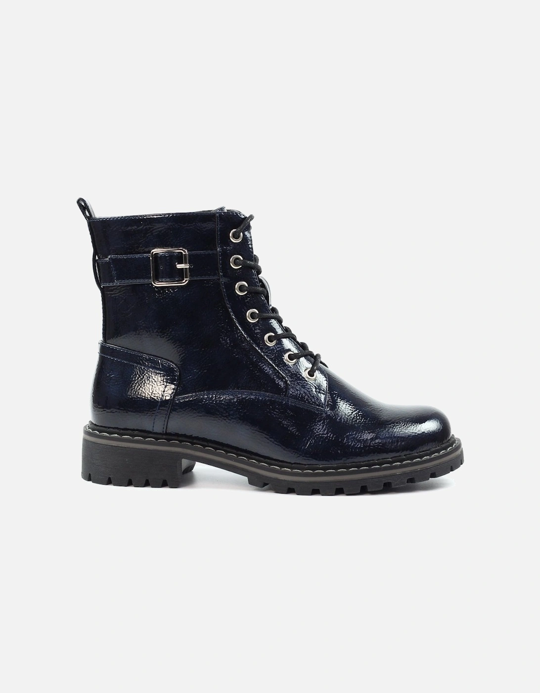 Parlour Patent Womens Ankle Boots