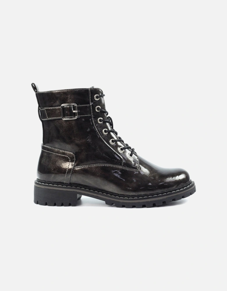 Parlour Patent Womens Ankle Boots
