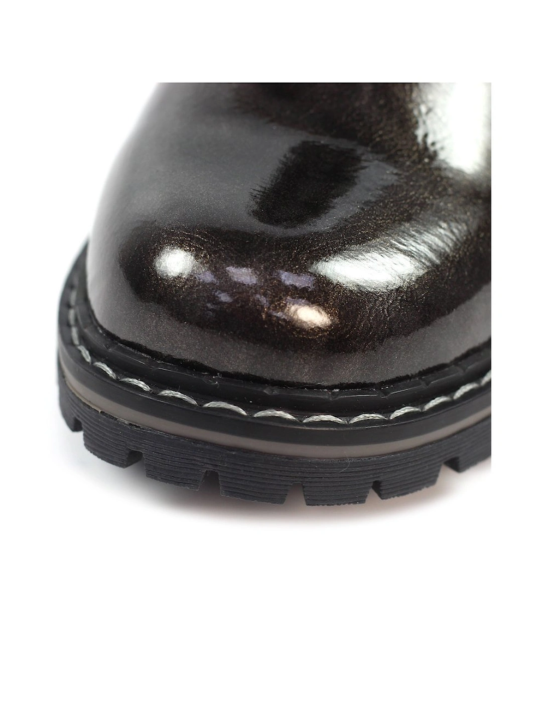 Parlour Patent Womens Ankle Boots