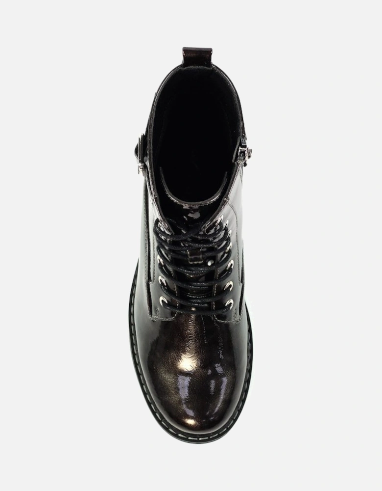 Parlour Patent Womens Ankle Boots