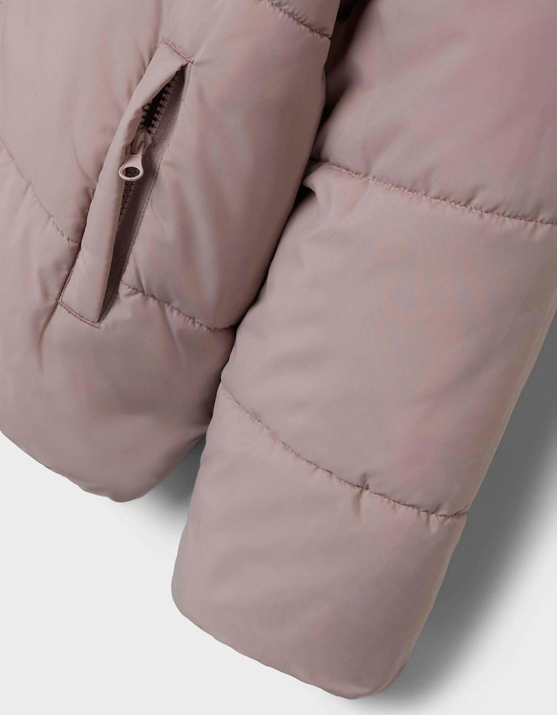 Girls Padded Jacket - Light Pink