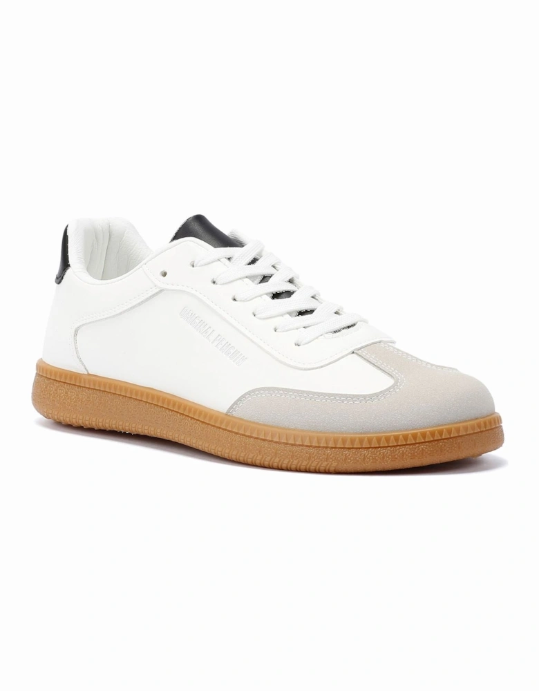 Penguin Salsa Men's White / Gum Trainers