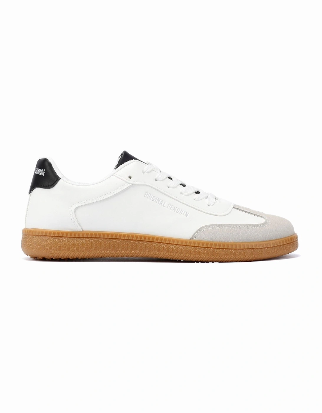 Penguin Salsa Men's White / Gum Trainers