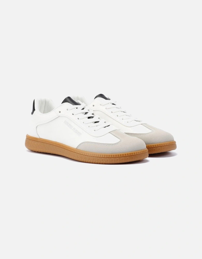 Penguin Salsa Men's White / Gum Trainers