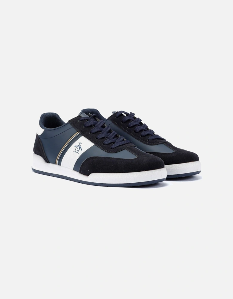 Penguin Gaz Men's Navy Trainers