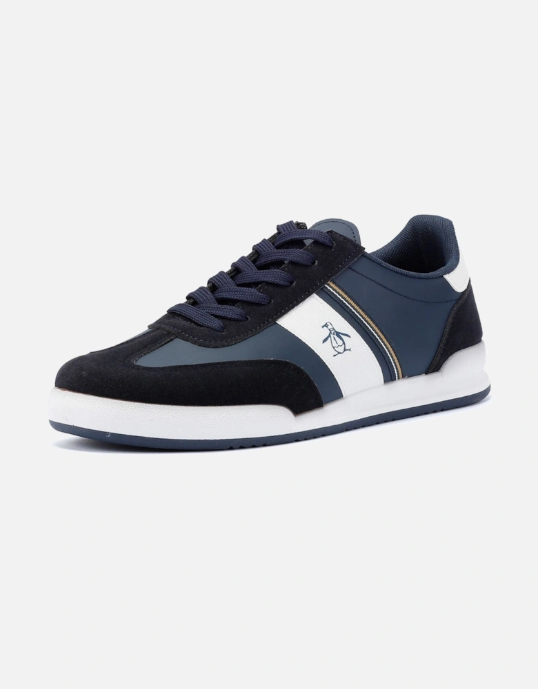 Penguin Gaz Men's Navy Trainers