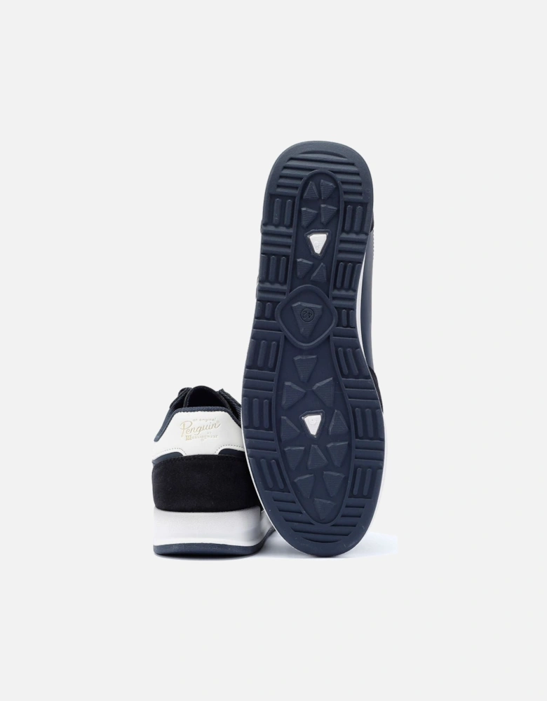 Penguin Gaz Men's Navy Trainers